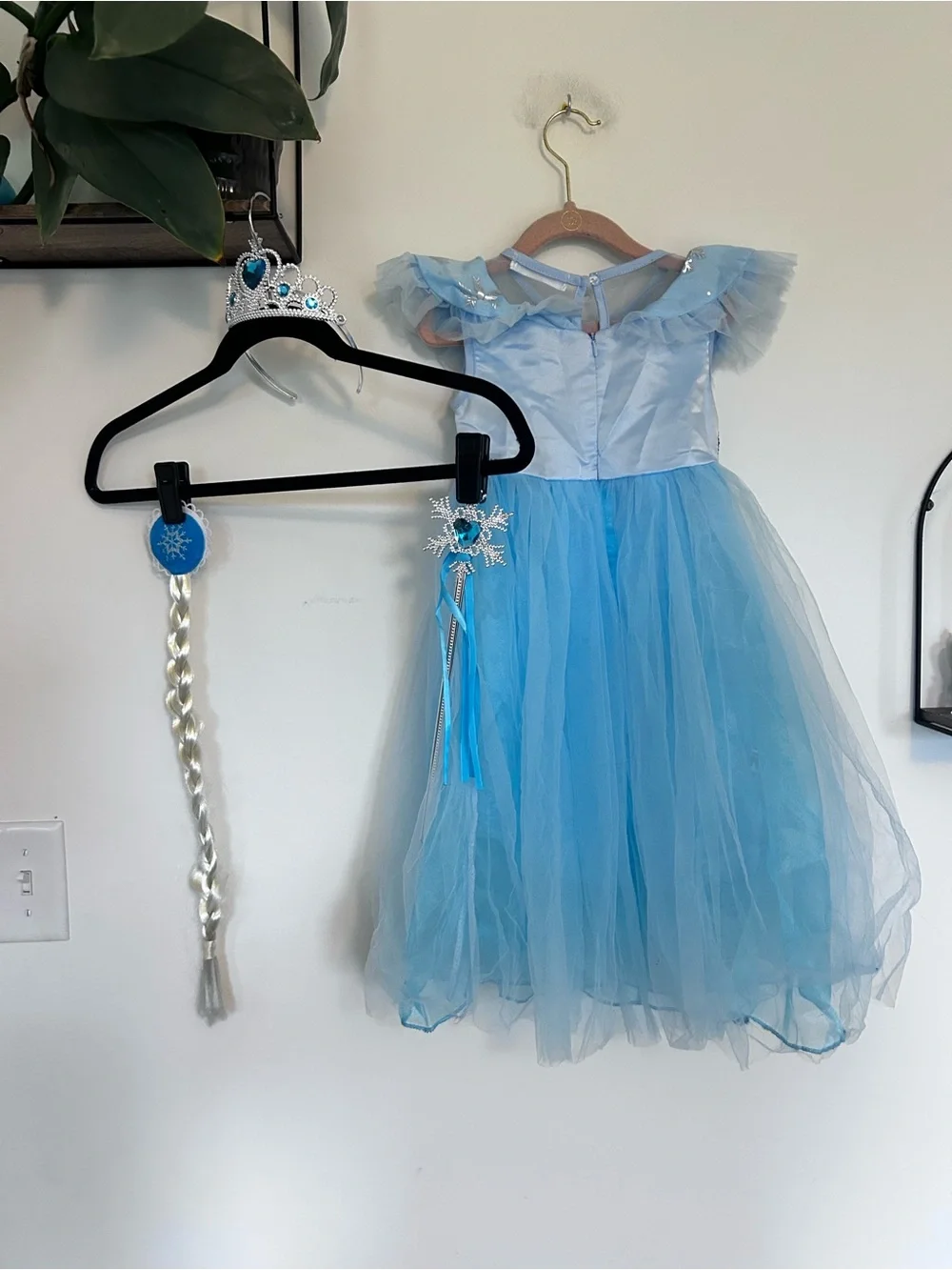 Toddler Children’s Ice Queen Halloween Dress Up Costume Size 100cm 3T/4T